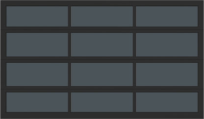 12'x7' Window - Aluminum  - Brown - Tinted 