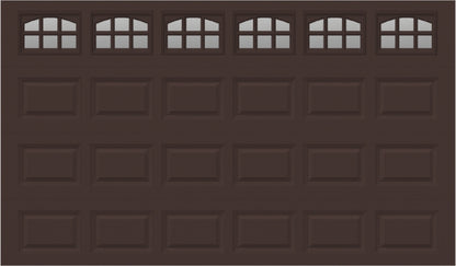 12x7 -  Cascade Short - Clear  With glass - Brown