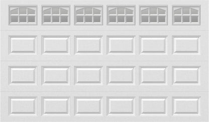 12x7 -  Cascade Short - Clear  With glass - White