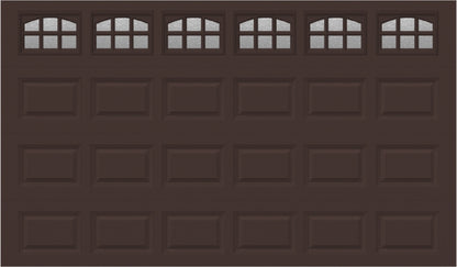 12x7 -  Cascade - Obscure With glass - Brown