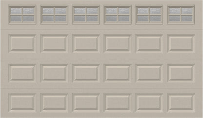 12x7 -  Obscure- Stockton With glass - White.