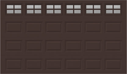 12x7 -  Obscure- Stockton With glass - Brown.