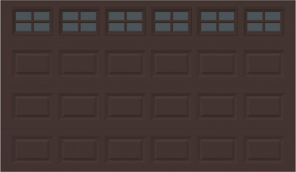 12x7 -  Tinted- Stockton With glass - Brown