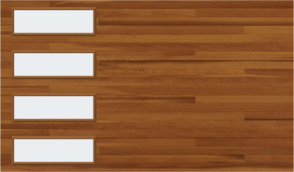 12x7 Window - Cedar Left - Frosted