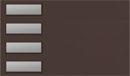 12'x7' Window - Skyflush Left  - Brown - Clear