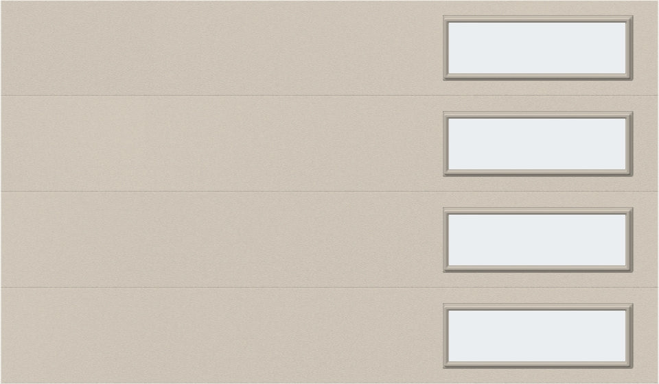 12'x7' Window - Skyflush Right  - Almond - Frosted