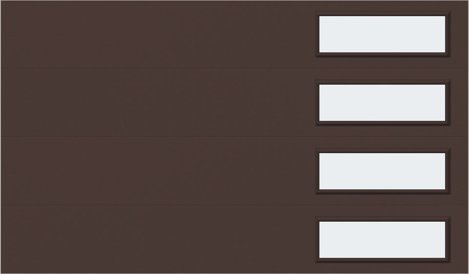 12'x7' Window - Skyflush Right  - Brown - Frosted