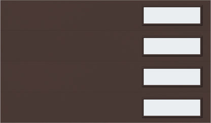 12'x7' Window - Skyflush Right  - Brown - Frosted