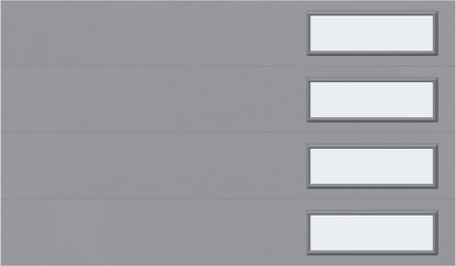 12'x7' Window - Skyflush Right  -  Gray - Frosted