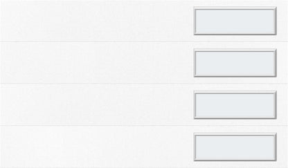 12'x7' Window - Skyflush Right  - White - Frosted