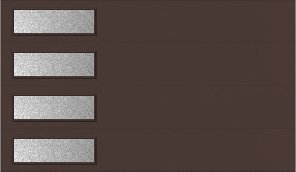 12'x7' Window - Skyflush Left   - Brown - Obscure