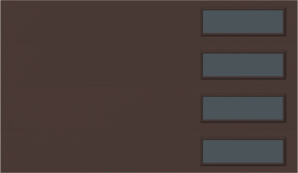 12'x7' Window - Skyflush Right  - Brown - Tinted 