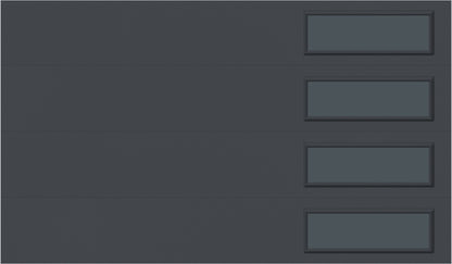12'x7' Window - Skyflush Right  - Graphiete - Tinted 