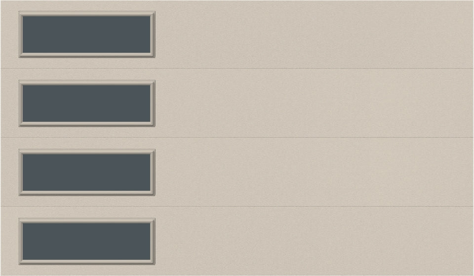 12'x7' Window - Skyflush Left  - Almond - Tinted 