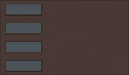 12'x7' Window - Skyflush Left t  - Brown - Tinted 