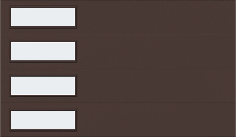 12'x7' Window - Skyflush Left   - Brown - Frosted