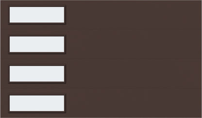 12'x7' Window - Skyflush Left   - Brown - Frosted