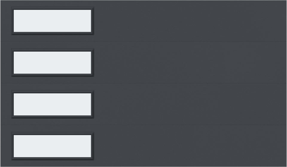 12'x7' Window - Skyflush Left   - Graphiete - Frosted