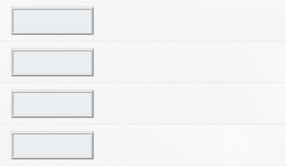 12'x7' Window - Skyflush Left  - White - Frosted