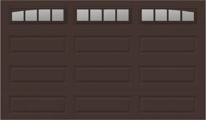 12x7 -  Long with glass Arched Stockbridge Long - Clear  With glass Long - Brown 