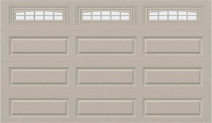 12x7 - Cascade - Frosted  With glass Long - Almond