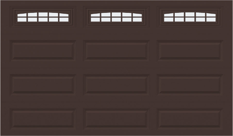 12x7 -  Cascade - Frosted  With glass Long - Brown