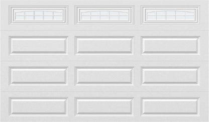 12x7 -  Cascade - Frosted  With glass Long - White