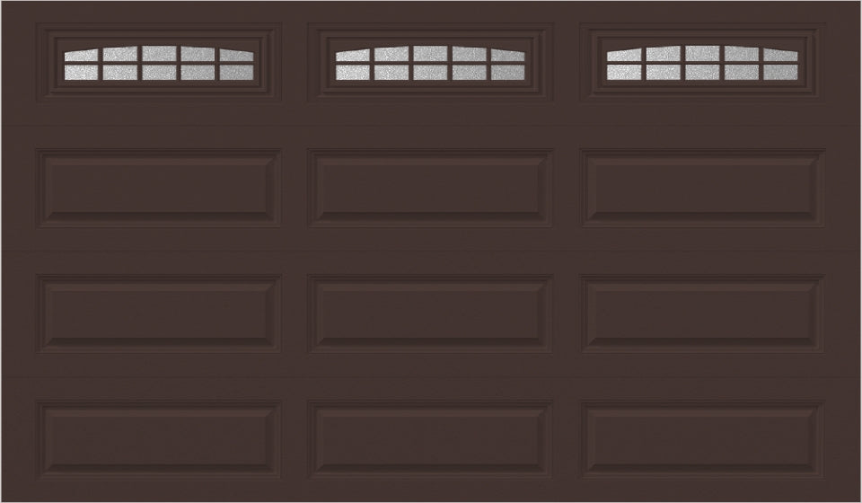 12x7 -  Cascade - Obscure  With glass Long - Brown