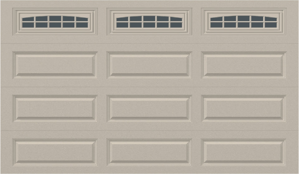 12x7 - Cascade - Tinted  With glass Long - Almond