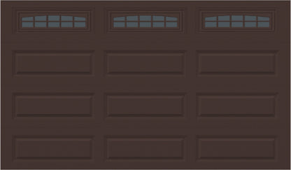 12x7 -  Cascade - Tinted  With glass Long - Brown