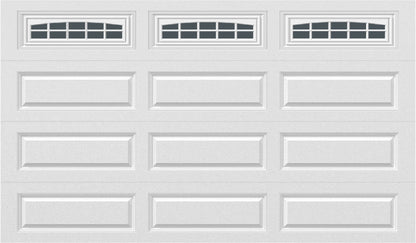 12x7 -  Cascade - Tinted  With glass Long - White