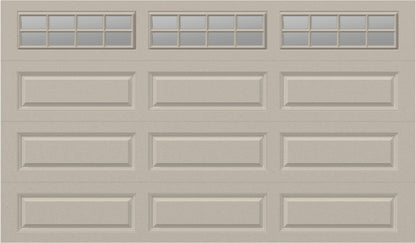 12x7 - Clear -  Stockton With glass Long - Almond