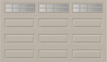 12x7 -  Obscure- Stockton With glass Long - Almond