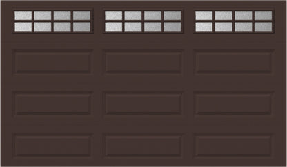 12x7 -  Obscure- Stockton With glass Long - Brown