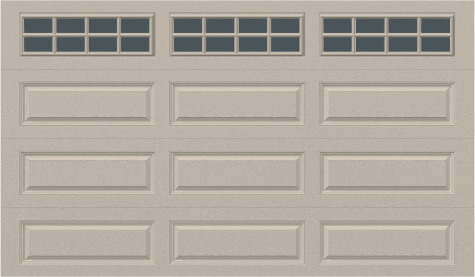 12x7 -  Tinted- Long Stockton With glass - Almond