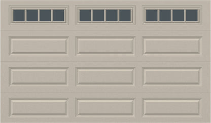 12x7 - Straight Stockbridge Long - Tinted   With glass Long - Almond