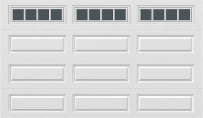 12x7 -  Straight Stockbridge Long - Tinted   With glass Long - White