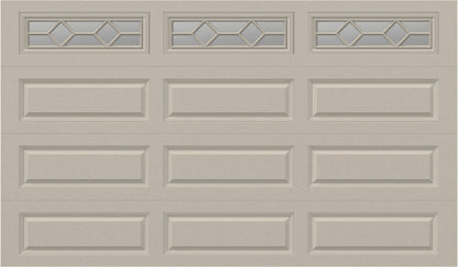 12x7 - Waterton Long 1 - Clear -  With glass Long - Almond