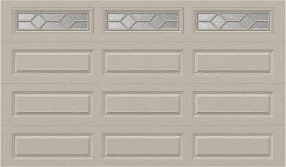 12x7 - Waterton 1  - Obscure -  With glass Long - Almond