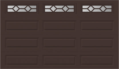 12x7 -  Waterton 1  - Obscure -  With glass Long - Brown