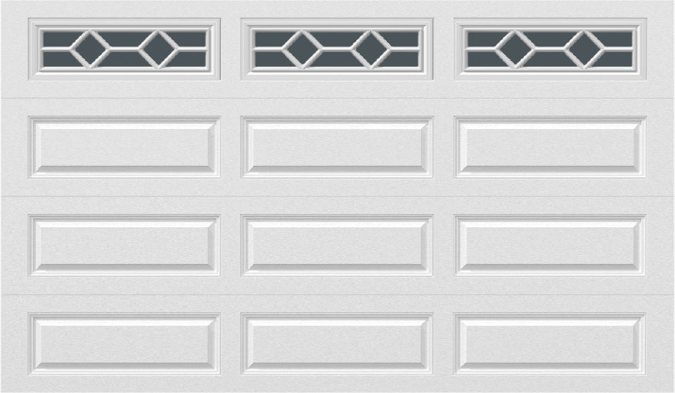 12x7 - Waterton Long 1 - Tinted - With glass Long - White