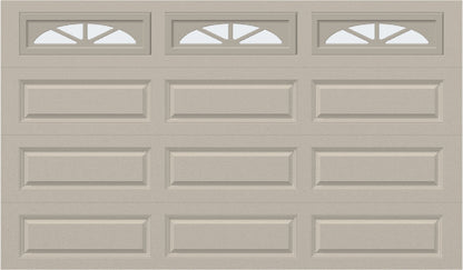 12x7 -  Waterton Long 2 - Frosted -  With glass Long - Almond