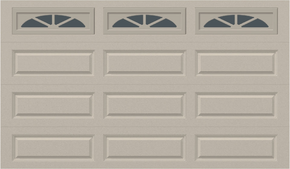 12x7 - Waterton Long 2 - Tinted -  With glass Long - Almond