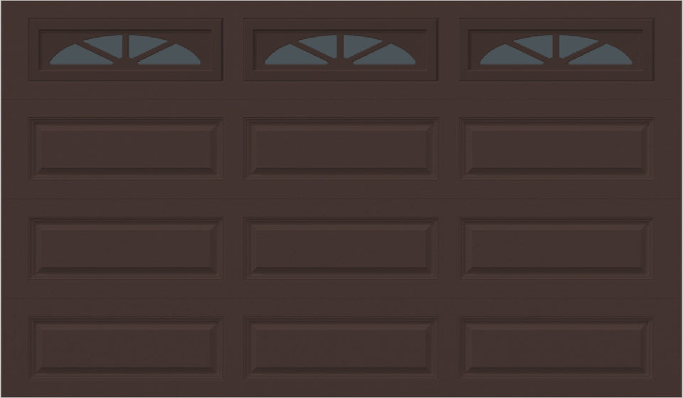 12x7 -  Waterton Long 2 - Tinted -  With glass Long - Brown