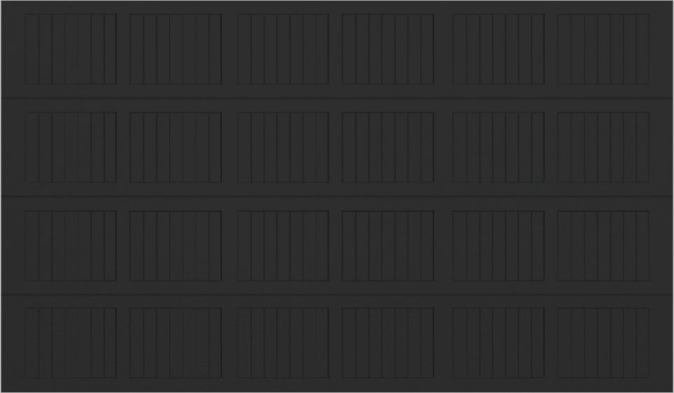 12x7 Short No Glass - Black