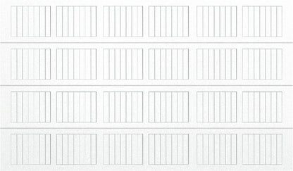 12x7 Short No Glass - White