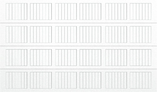 12x7 Short No Glass - White