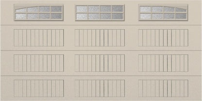 14x7 - Arched Stockton Long - ObscureWith glass Long - Almond