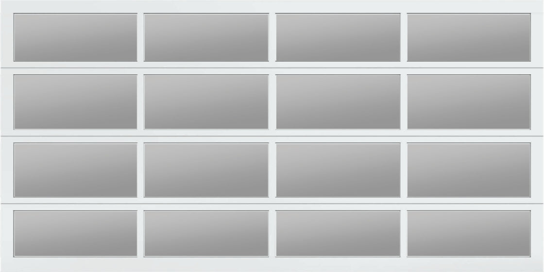 14'x7' Window - Aluminum - White - Clear