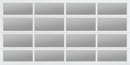 14'x7' Window - Aluminum - White - Clear